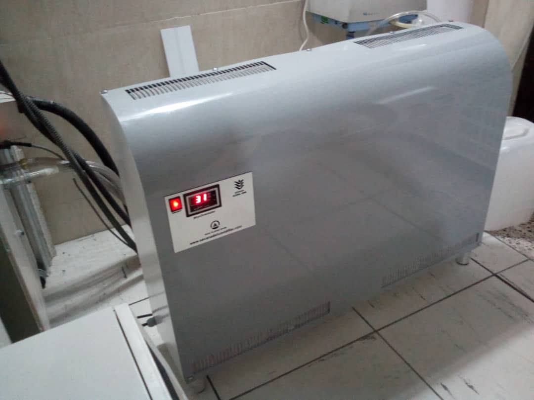 نصب دستگاه رطوبت گیر تبریدی بیمارستان طالقانی آبادانSOVANA 20 LIT